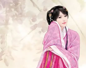 李白:清平调词-一枝秾艳露凝香