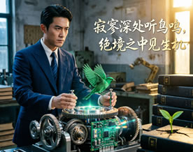 寂寥深处听鸟鸣，绝境之中见生机——高考主题训练经典材料作文范文