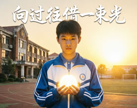 向过往借一束光——2026年湖南中考长沙卷语文真题作文优秀范文